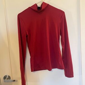 SHEIN Red Long Sleeve Top